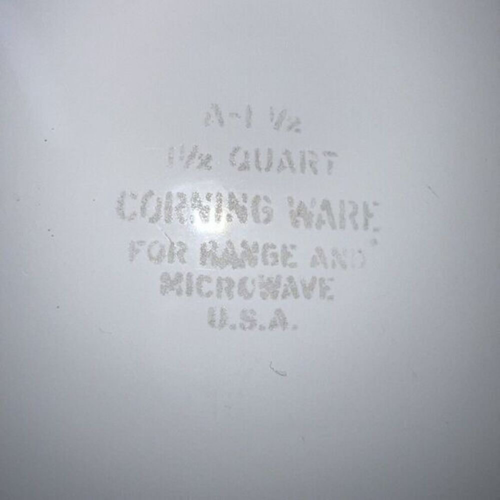 Corning Ware Spice Of Life Le Persil La Sauge Casserole Dish 1.5 Quart‎ Vintage - Picture 4 of 9
